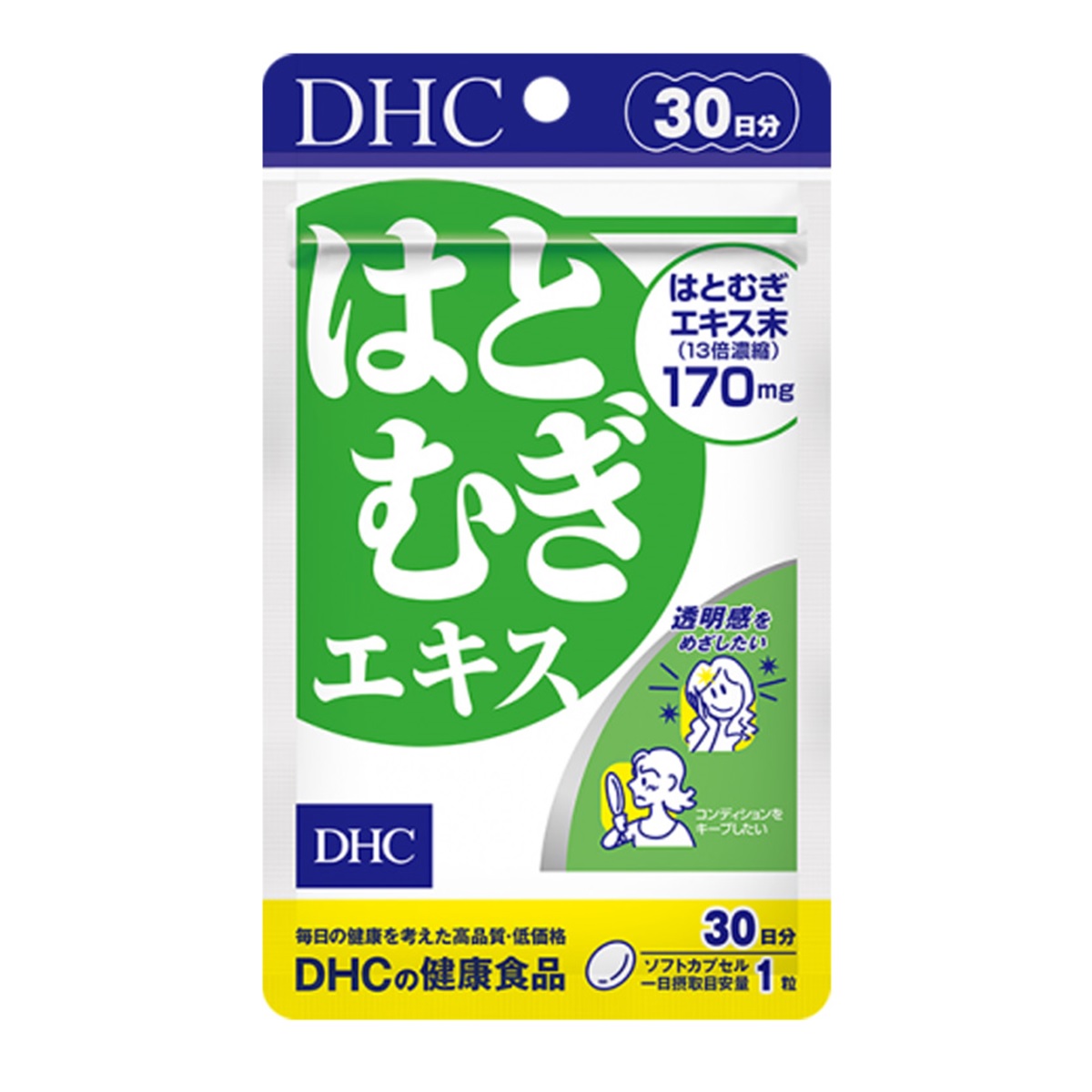 Viên Uống DHC Adlay Extract Hỗ Trợ Đẹp Da | Gói 30 viên