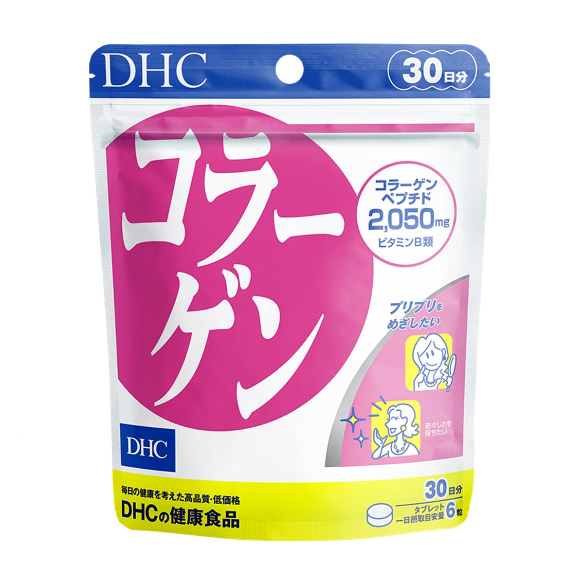 Viên Uống DHC Collagen Hỗ Trợ Làm Đẹp Da | Gói 180 viên