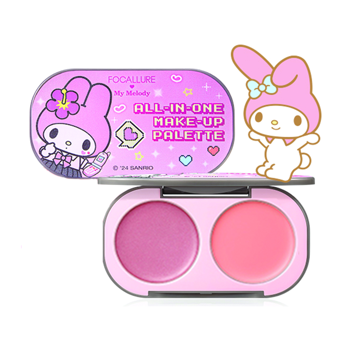 Phấn Má Hồng FOCALLURE All-In-One Make-Up Palette PC02 | 3g