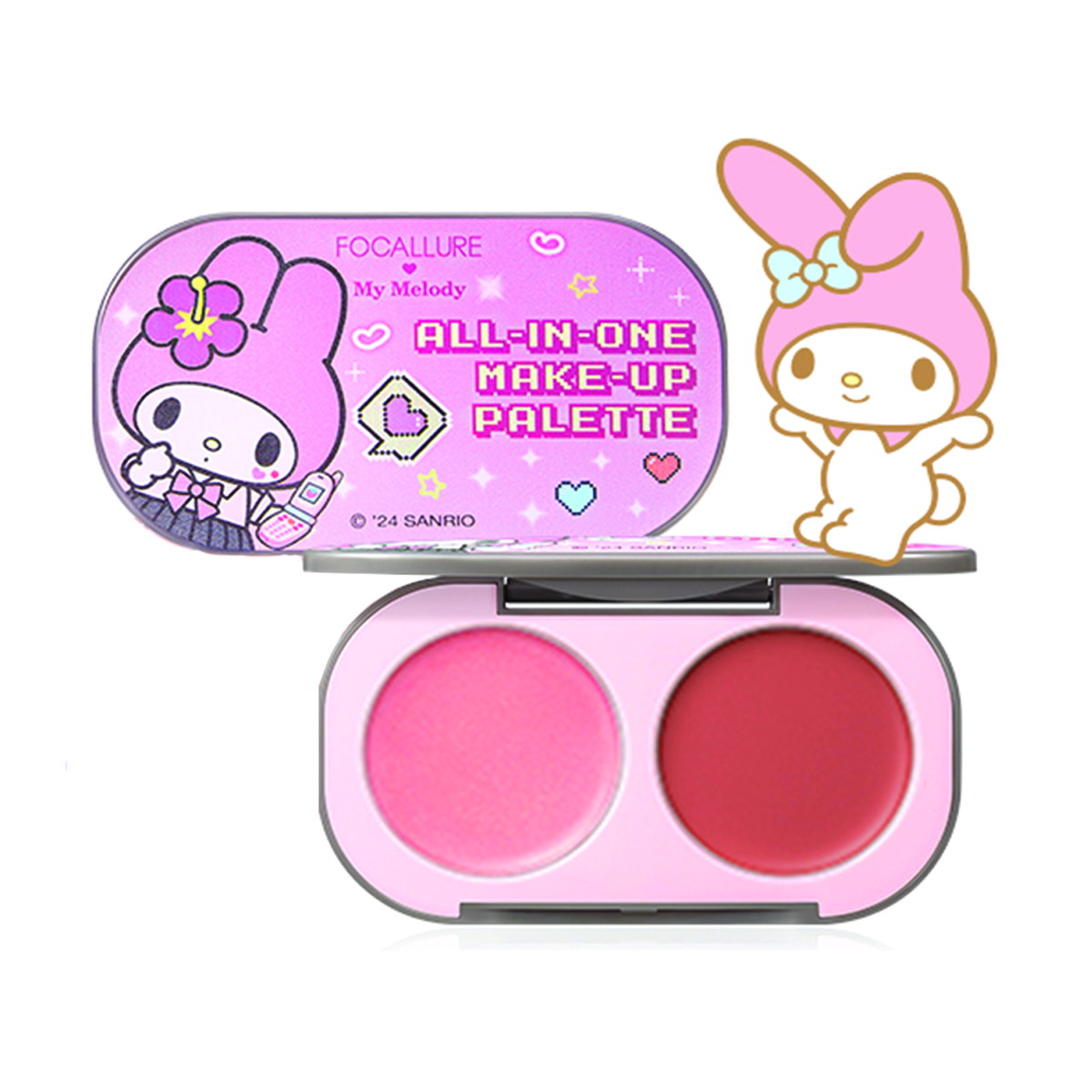 Phấn Má Hồng FOCALLURE All-In-One Make-Up Palette PC03 | 3g