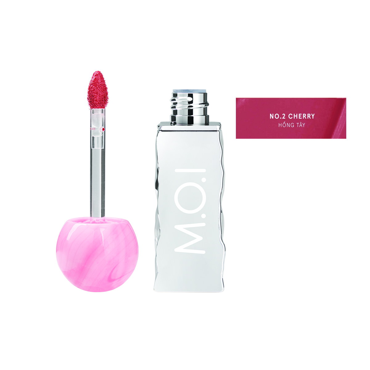 Son Kem Lì M.O.I Matte Lasting Lip Tint Lollipops No.2 | Cherry 4g
