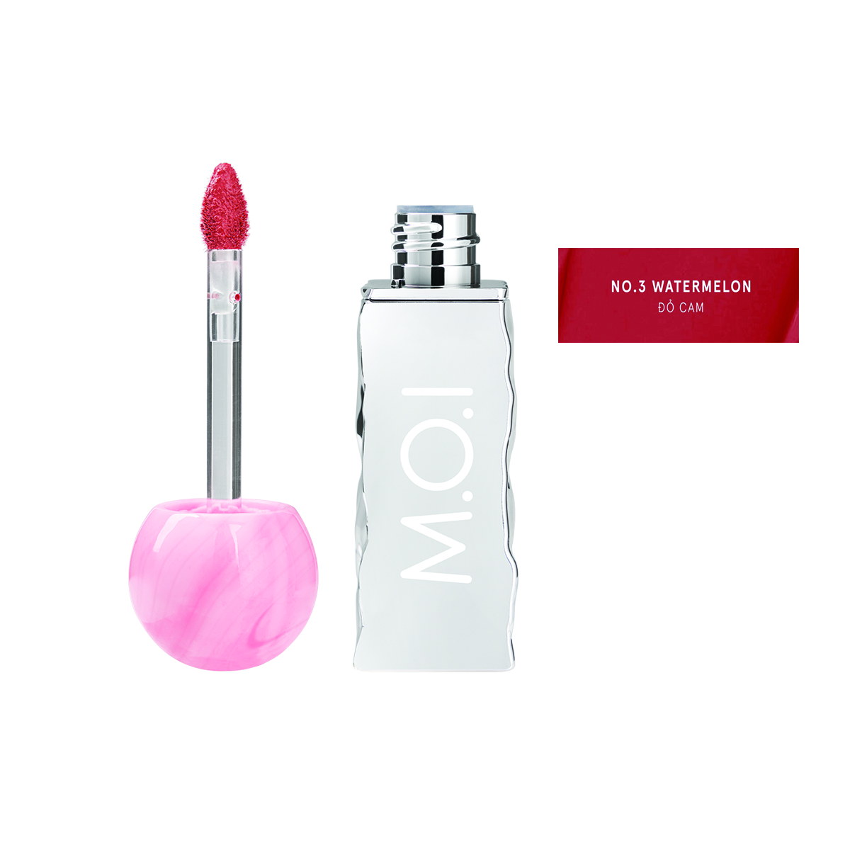 Son Kem Lì M.O.I Matte Lasting Lip Tint Lollipops No.3 Watermelon | 4g