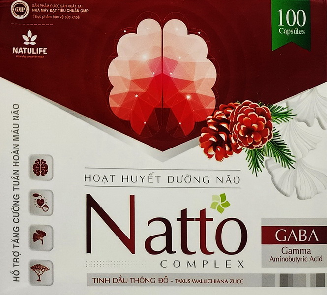 Viên Uống NATULIFE Natto Hỗ Trợ Hoạt Huyết Dưỡng Não | Hộp 100 viên