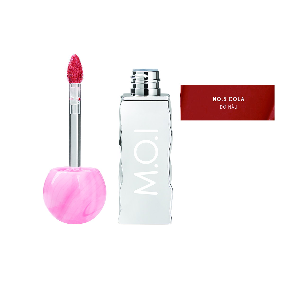 Son Kem Lì M.O.I Matte Lasting Lip Tint Lollipops No.5 Cola | 4g