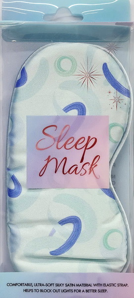 Miếng Che Mắt Lụa Xanh Dương 