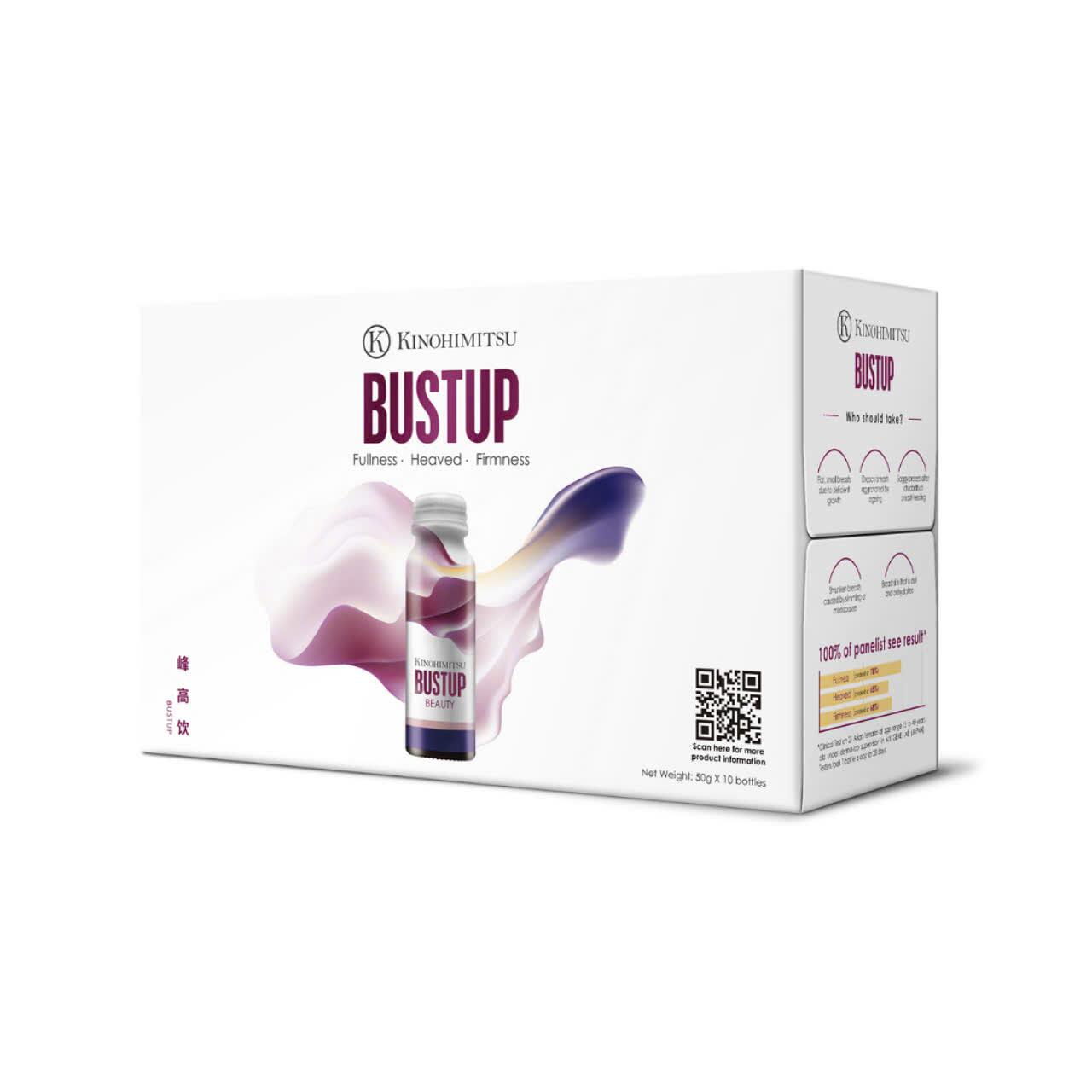 TPBS Nước Uống KINOHIMITSU Bustup | Hộp 10 chai