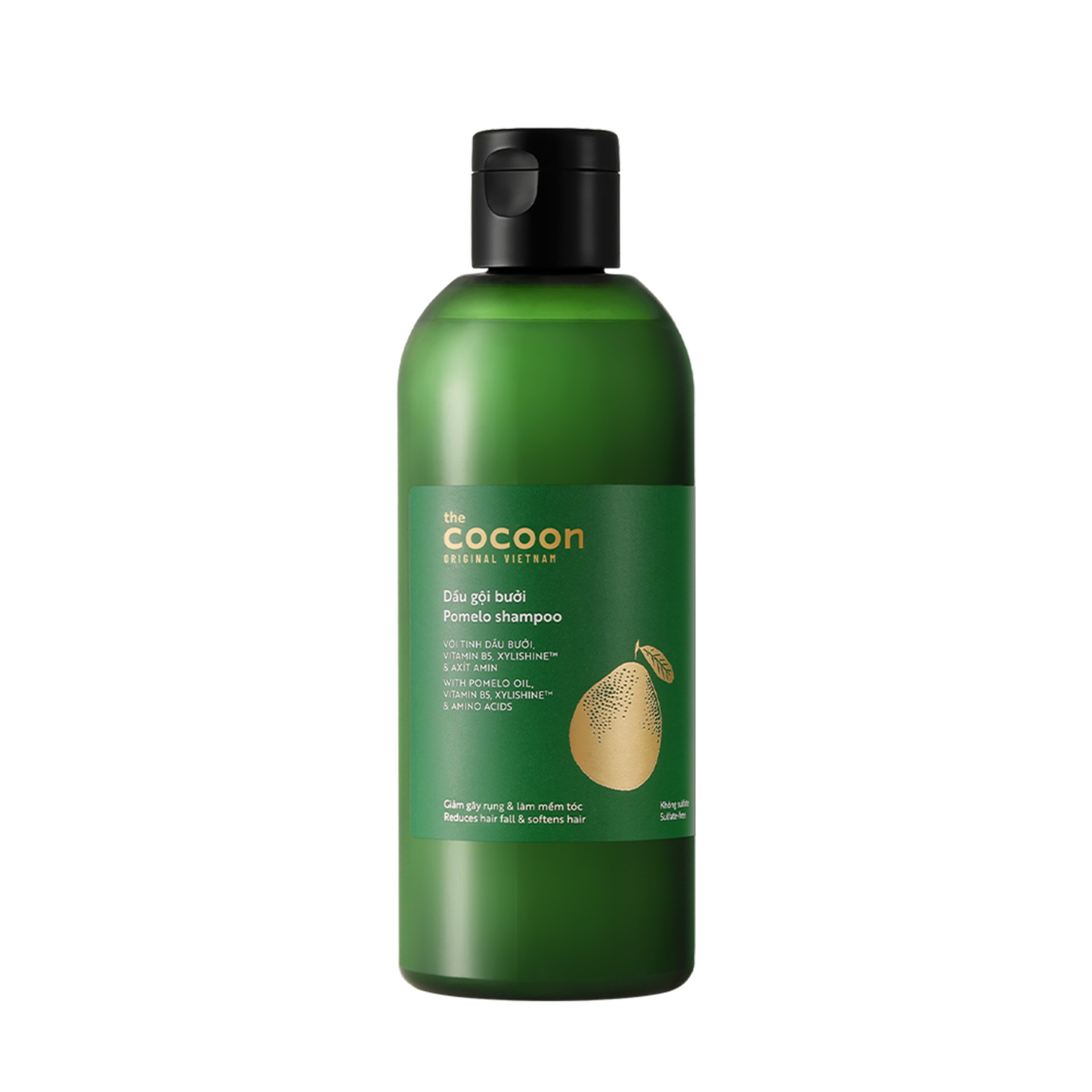 Dầu Gội Bưởi THE COCOON Giảm Gãy Rụng & Làm Mềm Tóc | 310ml