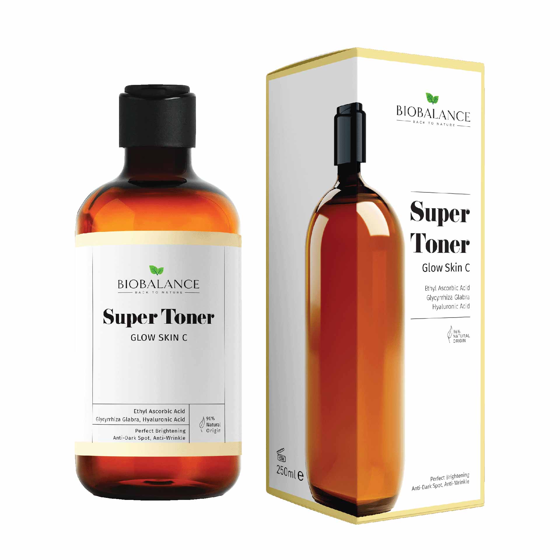 Nước Cân Bằng BIOBALANCE Sáng Da | 250ml 