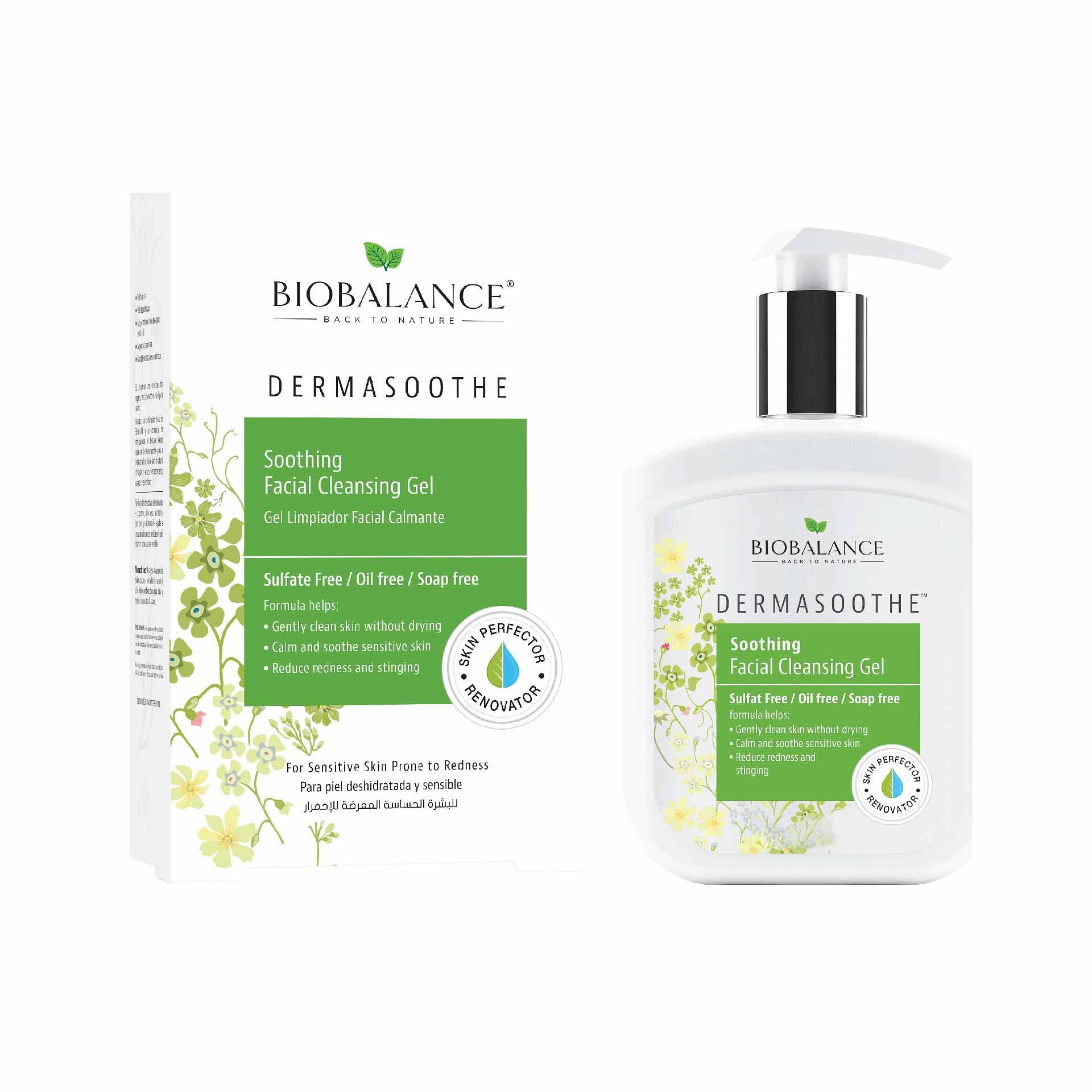 Gel Rửa Mặt BIOBALANCE Dermasoothe Dịu Nhẹ | 250ml 