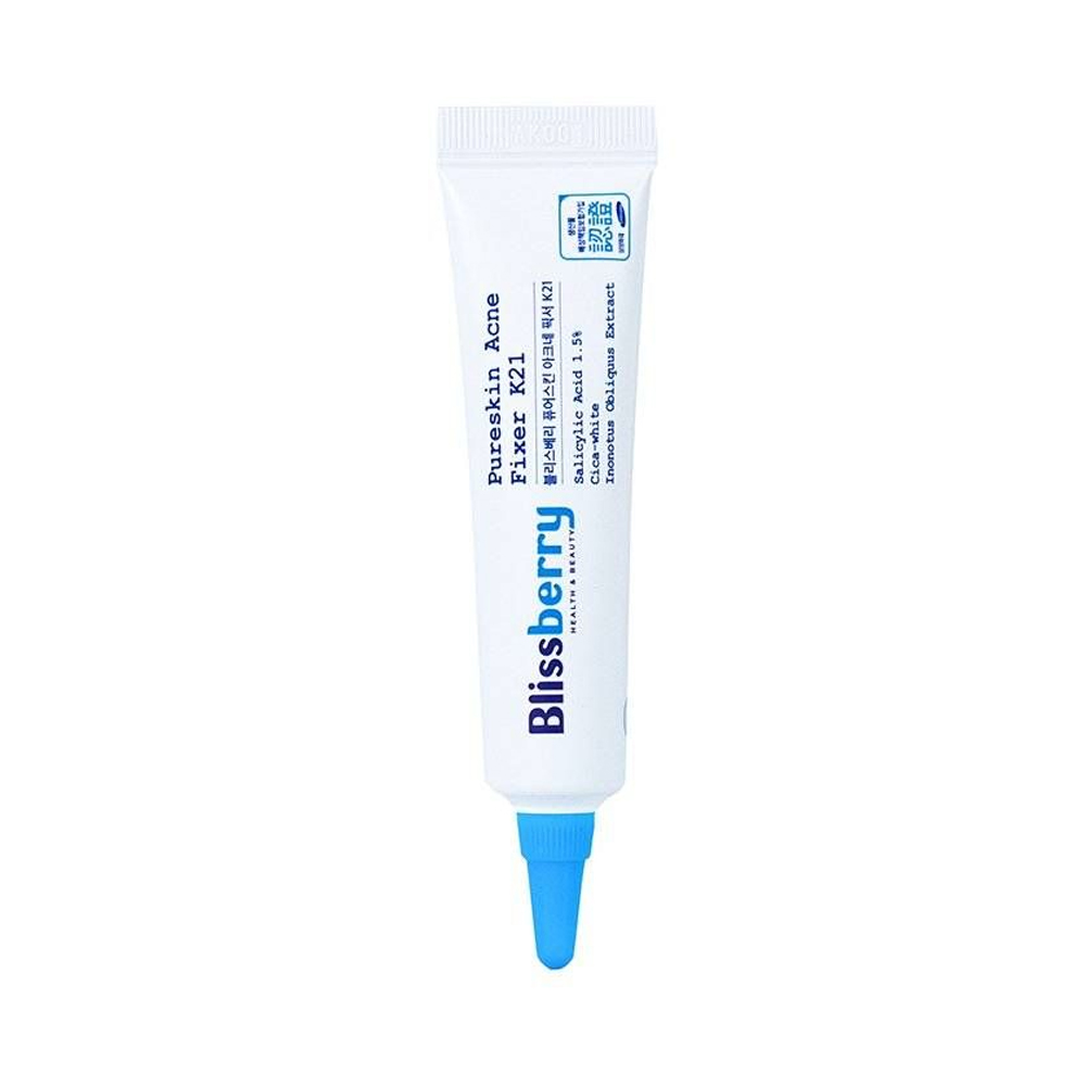 Gel BLISSBERRY Pureskin Acne Giảm Mụn |15ml