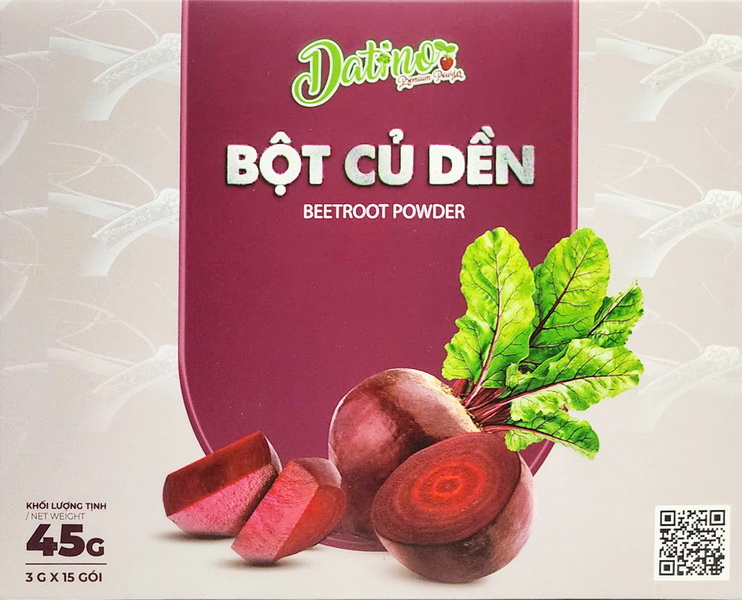 Bột Uống DATINO Bột Củ Dền | Hộp 10 gói