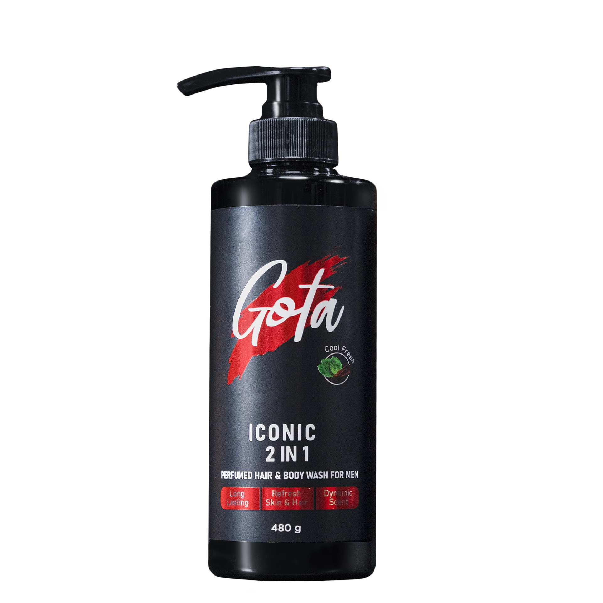 Sữa Tắm Gội Men 2in1 GOTA Iconic | 480g