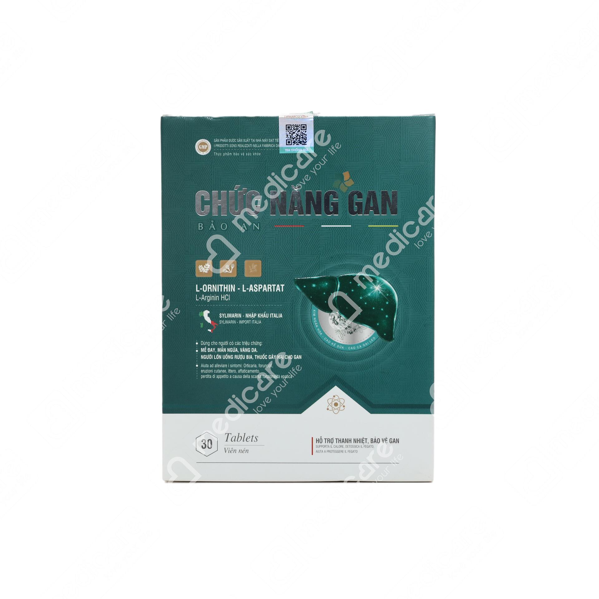 Viên Uống NATULIFE Bảo Vệ Chức Năng Gan | Hộp 30 viên