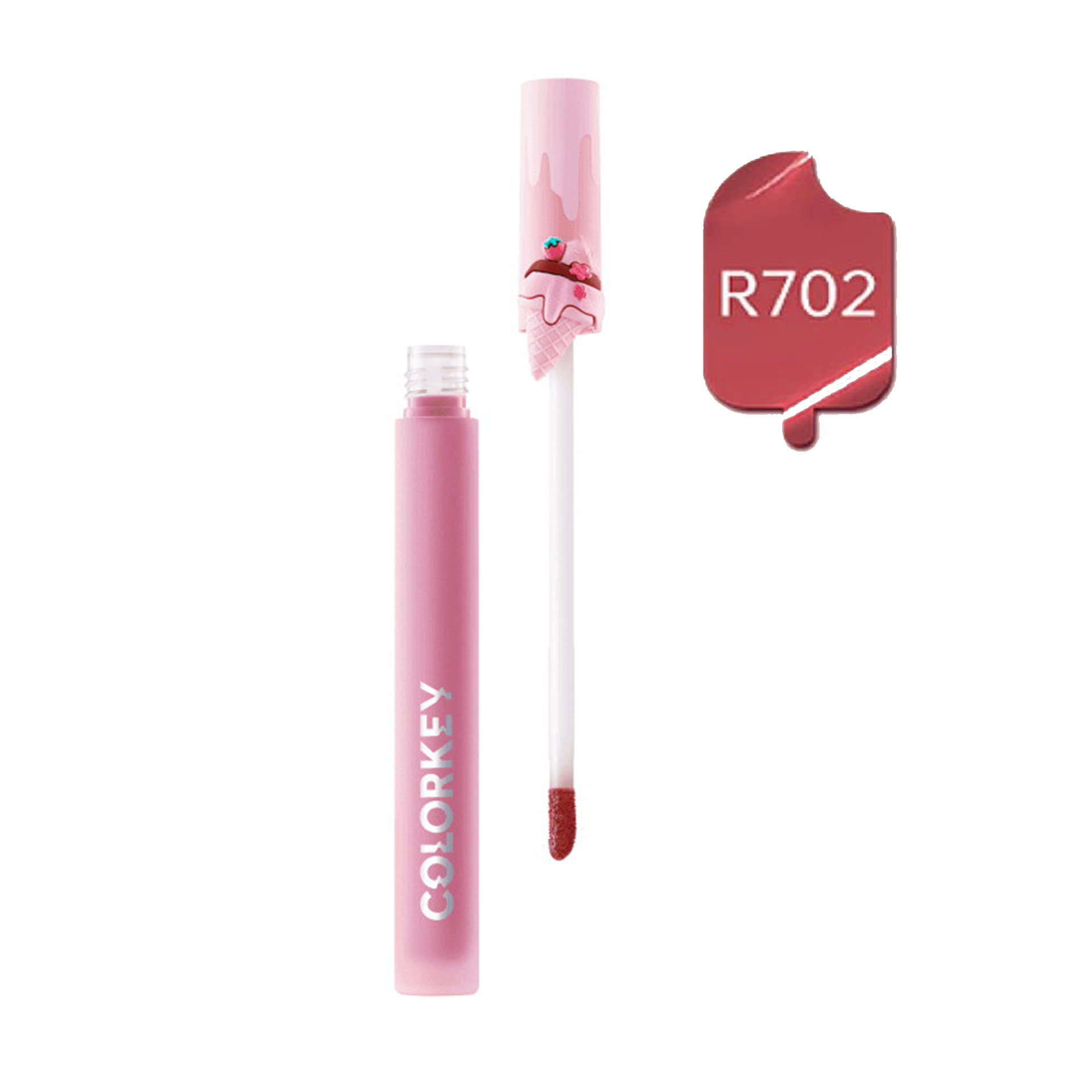 Son COLORKEY Airy Lip Mirror Series #R702 Ice Cream | 1.7g