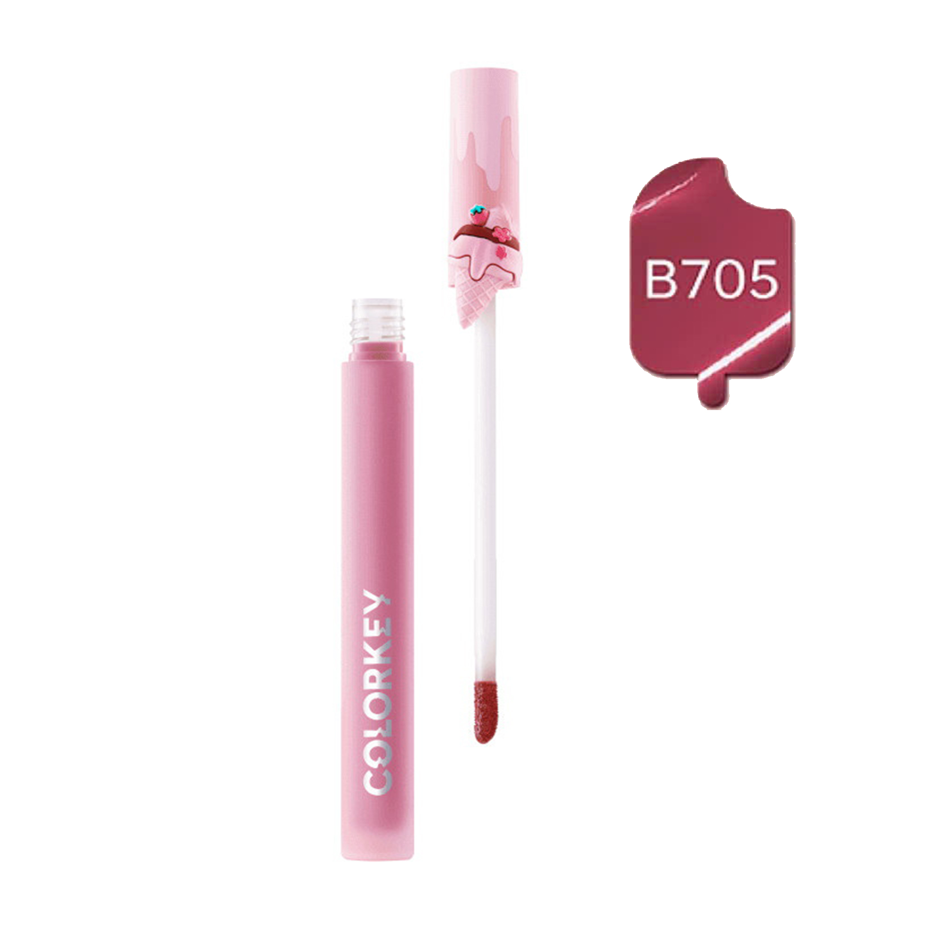 Son COLORKEY Airy Lip Mirror Series #B705 Ice Cream | 1.7g