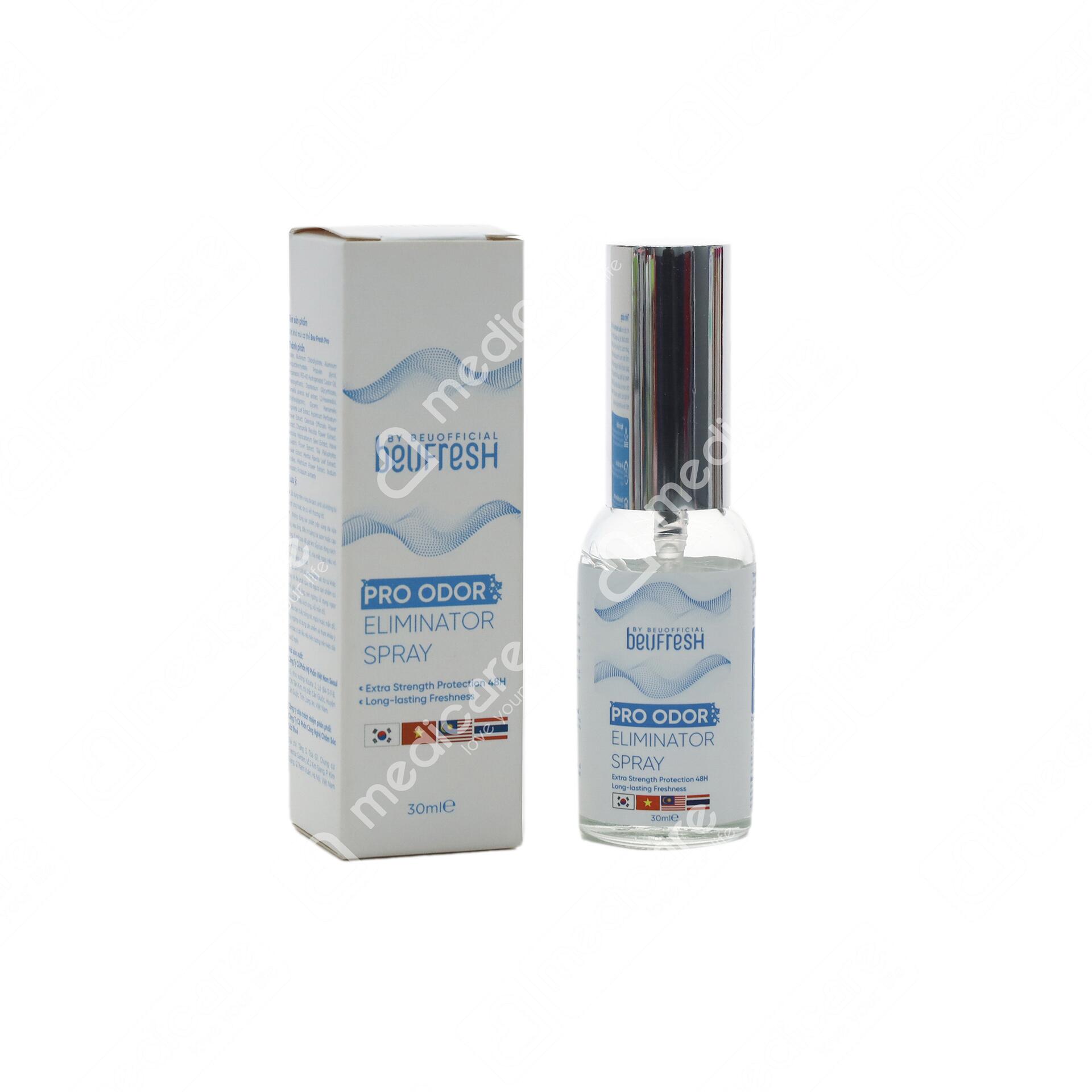 Xịt Khử Mùi Cơ Thể BEUFRESH | 30ml