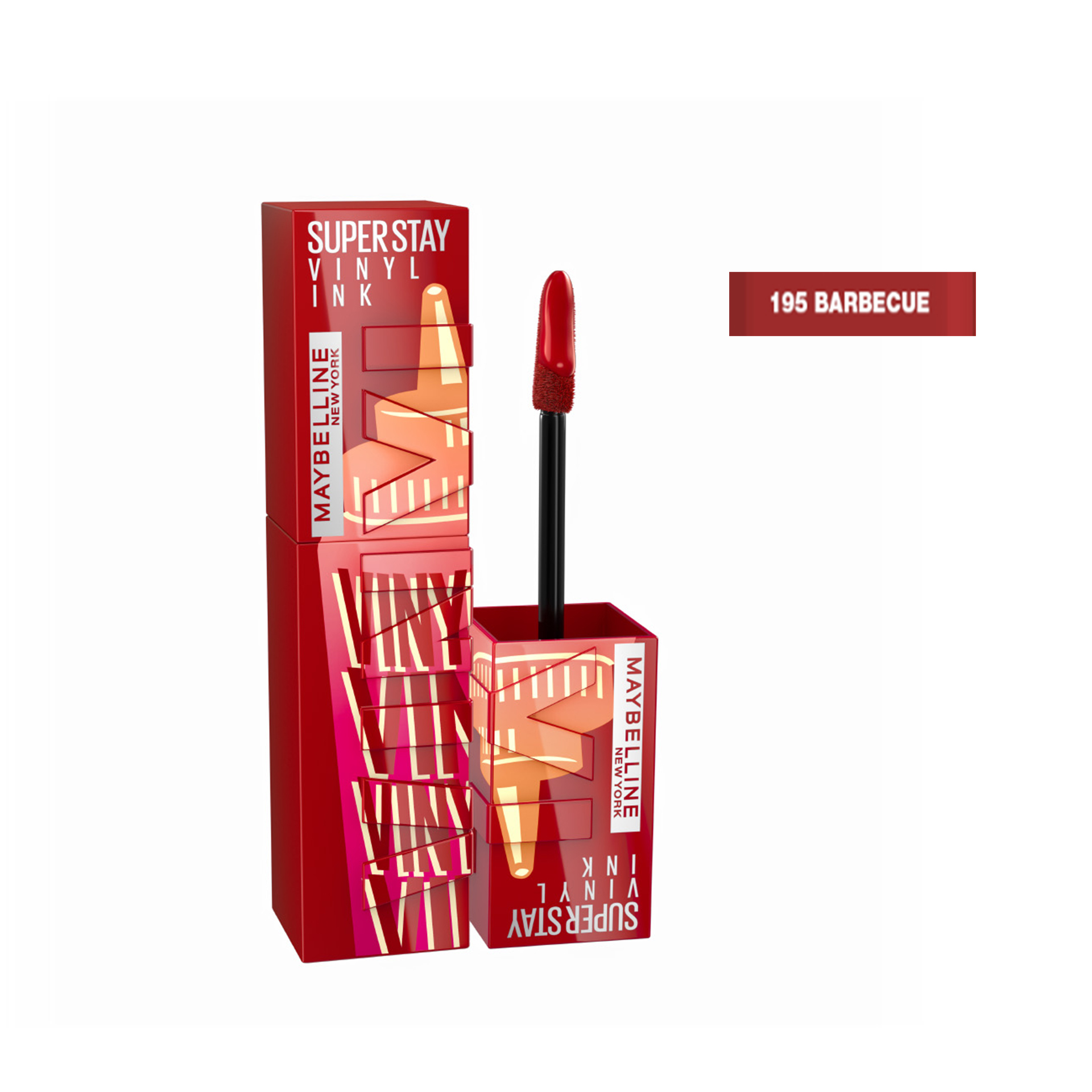 Son Bóng MAYBELLINE Superstay Vinyl Ink Lip Gloss 195 Barbecue | 4.2ml