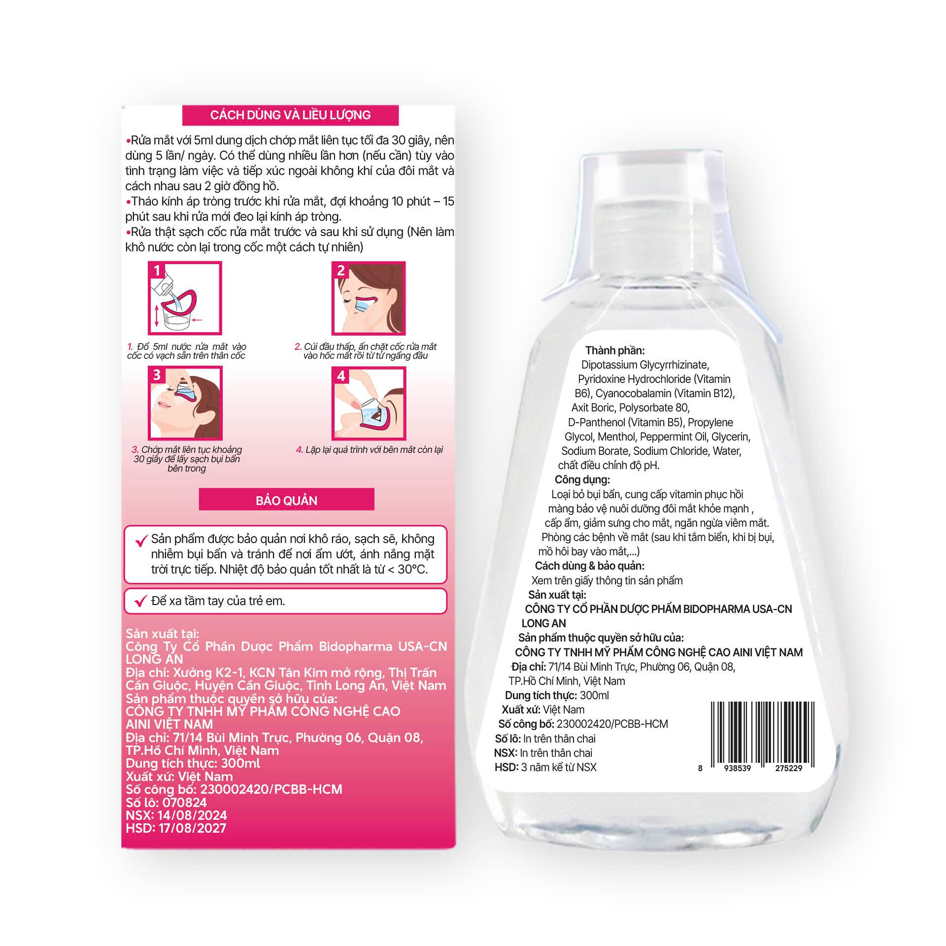 Vui lòng tham khảo thông tin trên bao bì sản phẩm