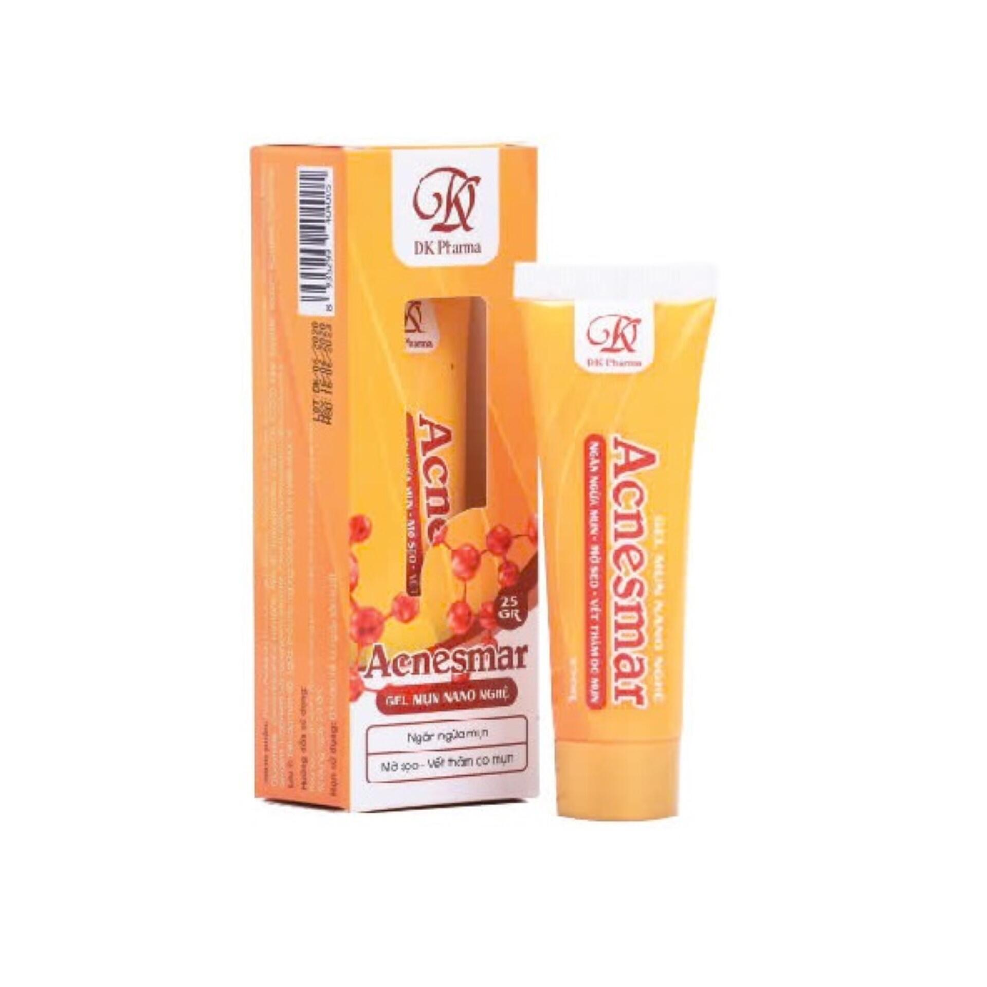 Gel Nano Nghệ Ngừa Mụn Mờ Sẹo DK PHARMA | 25g