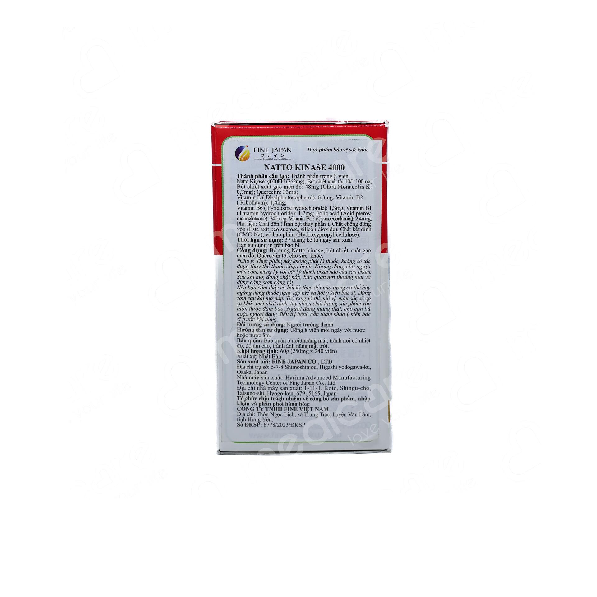 Vui lòng tham khảo thông tin trên bao bì sản phẩm