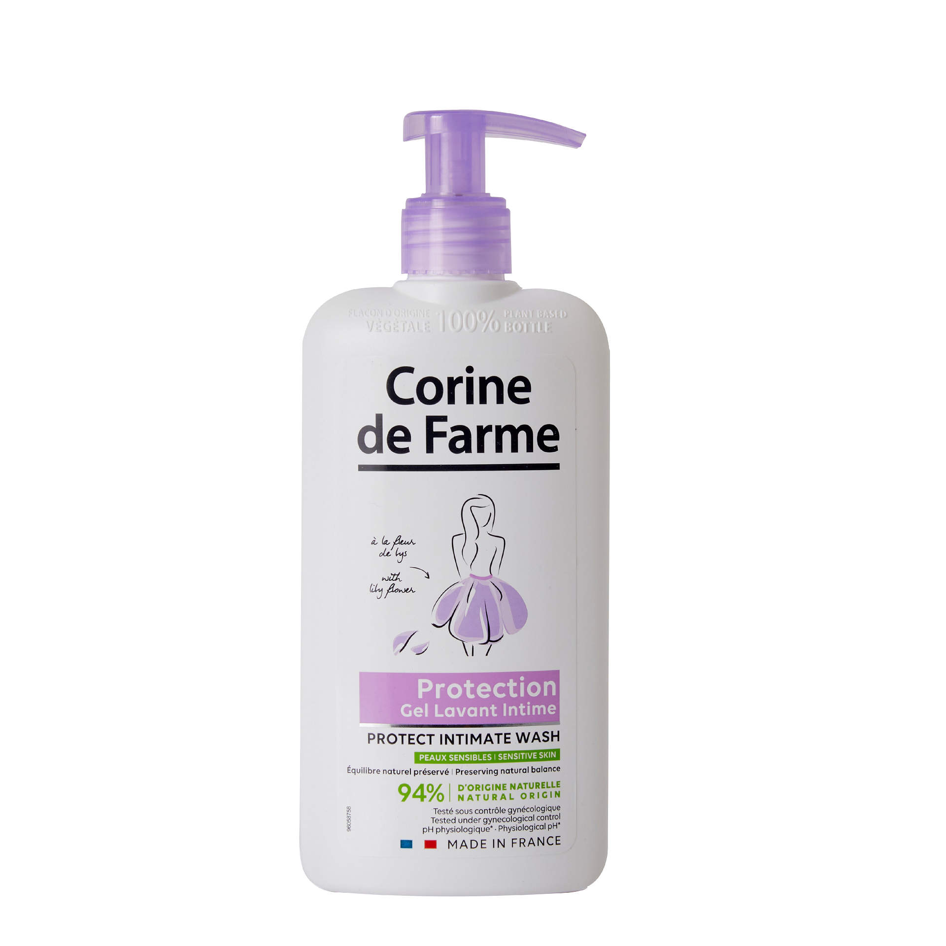 Dung Dịch Vệ Sinh Phụ Nữ CORINE DE FARME Protect | 250ml