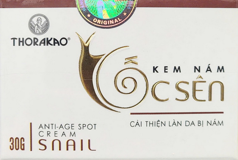 Kem Dưỡng THORAKAO Ốc Sên Cải Thiện Da Nám | 30g