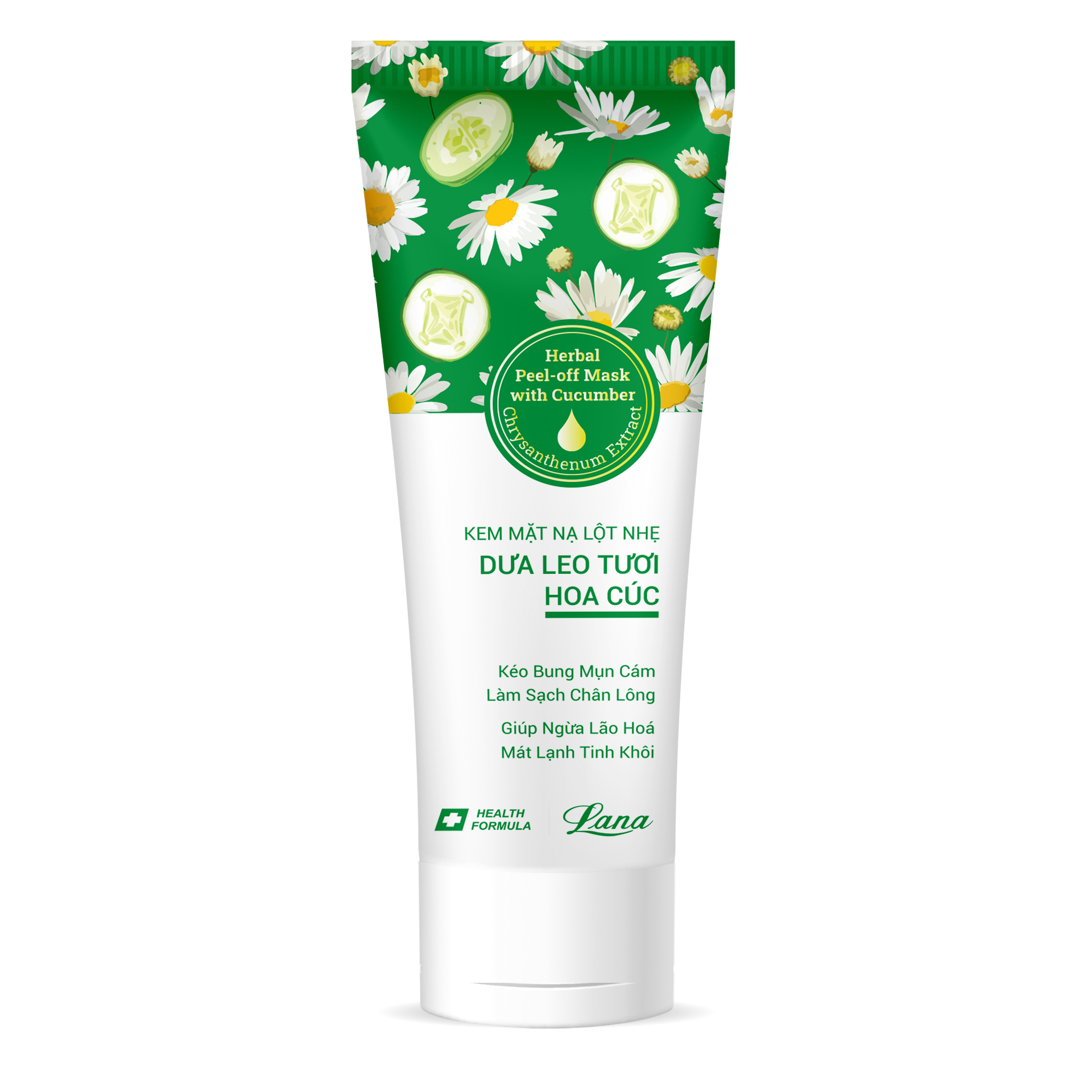 LANA Peeling Mask Extract Cucumber Chrysanthemums | 80g tube