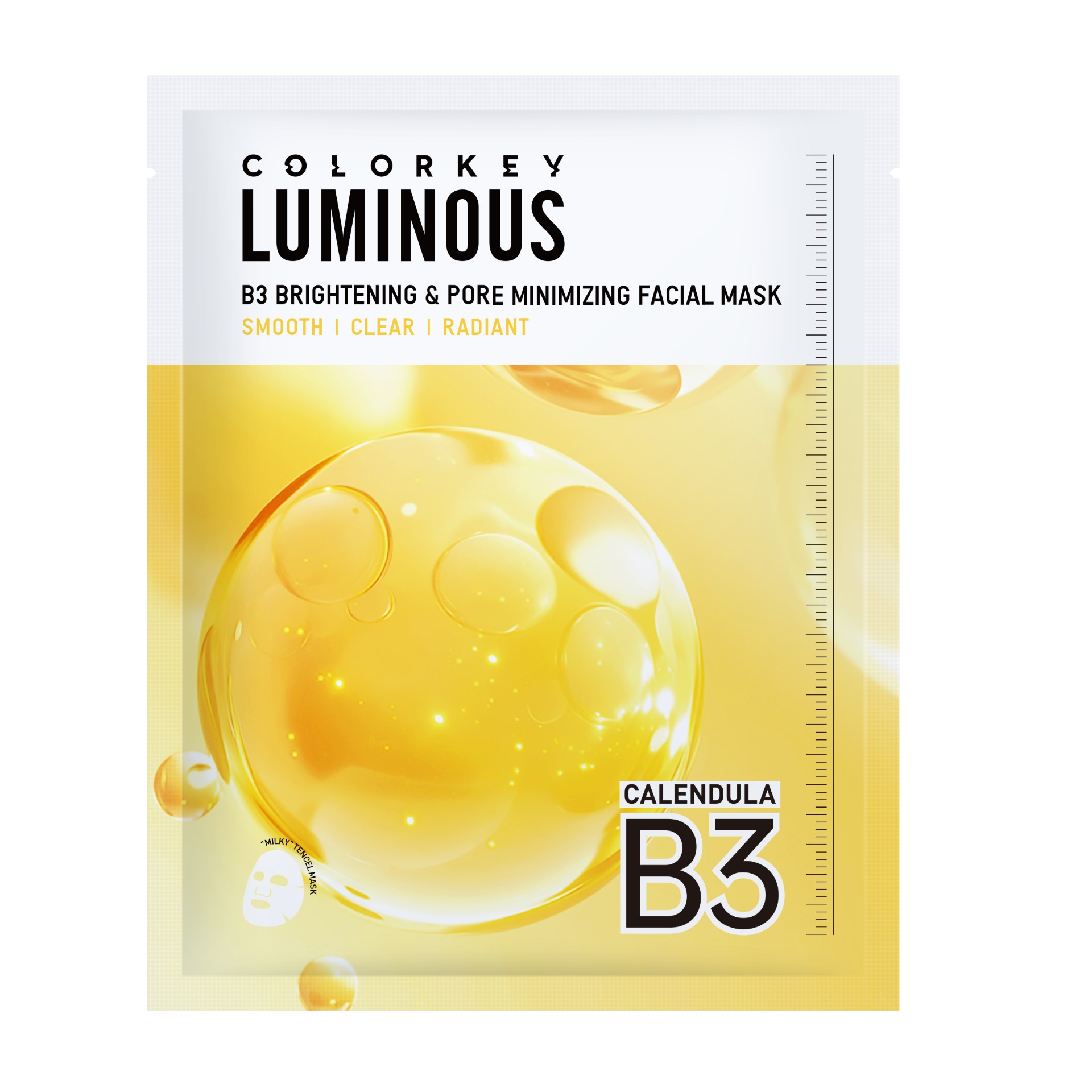 Mặt Nạ COLORKEY Luminous B3 Brightening & Pore Minimizing Facial Mask | 30ml
