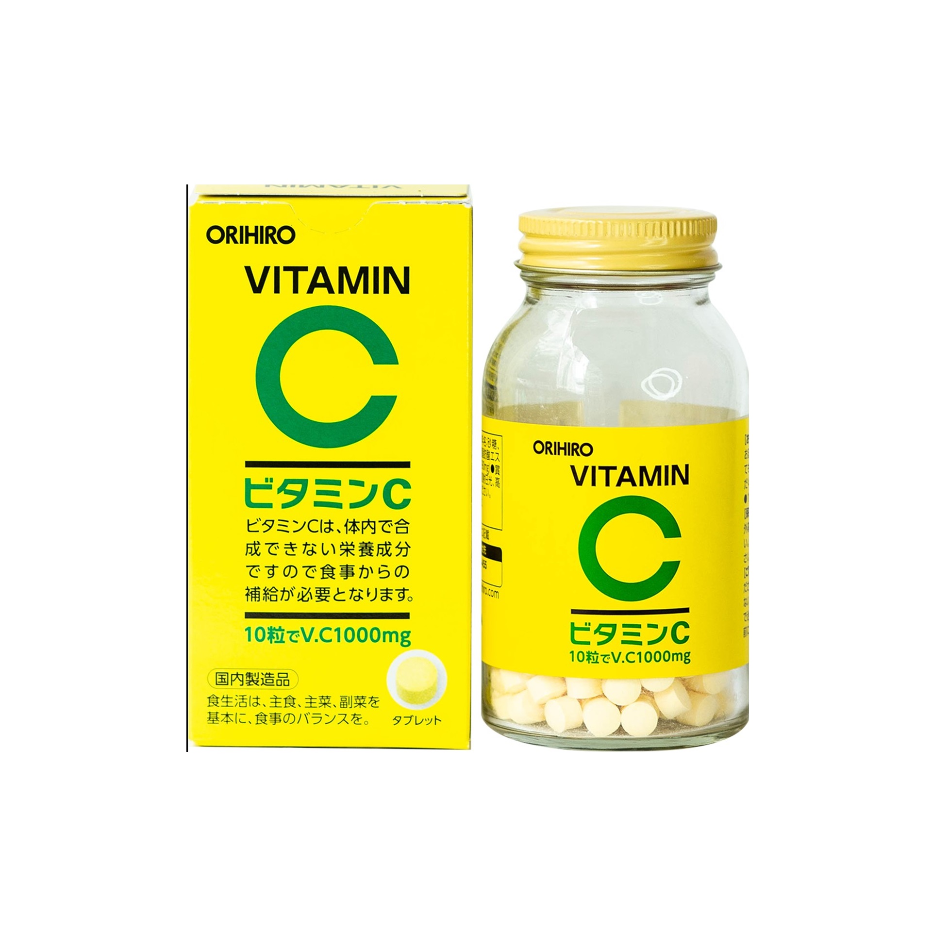TPBVSK Viên Uống ORIHIRO Bổ Sung Vitamin C | Hộp 300 viên