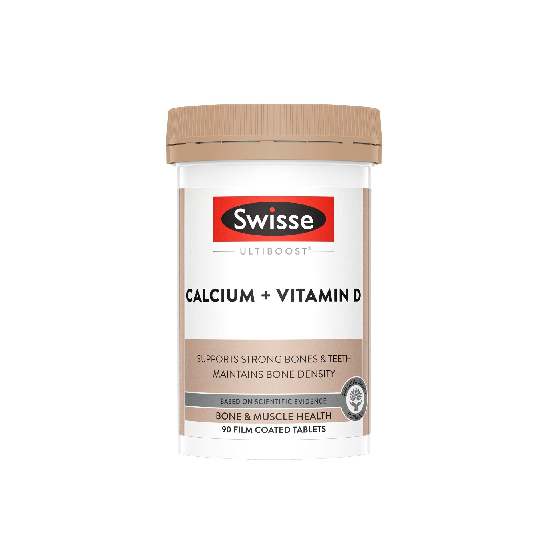 TPBVSK Viên Uống SWISSE Ultiboost Calcium Vitamin D Hỗ Trợ Xương  | Hộp 90 viên