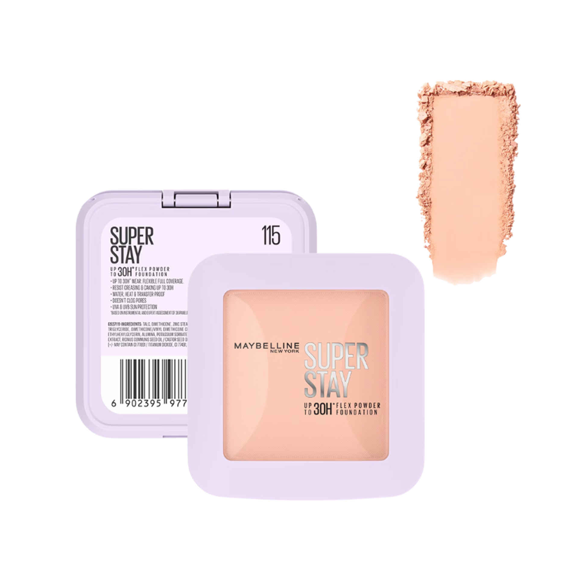 Phấn Phủ Nền MAYBELLINE SuperStay 30H Flex Powder 115 | 9g