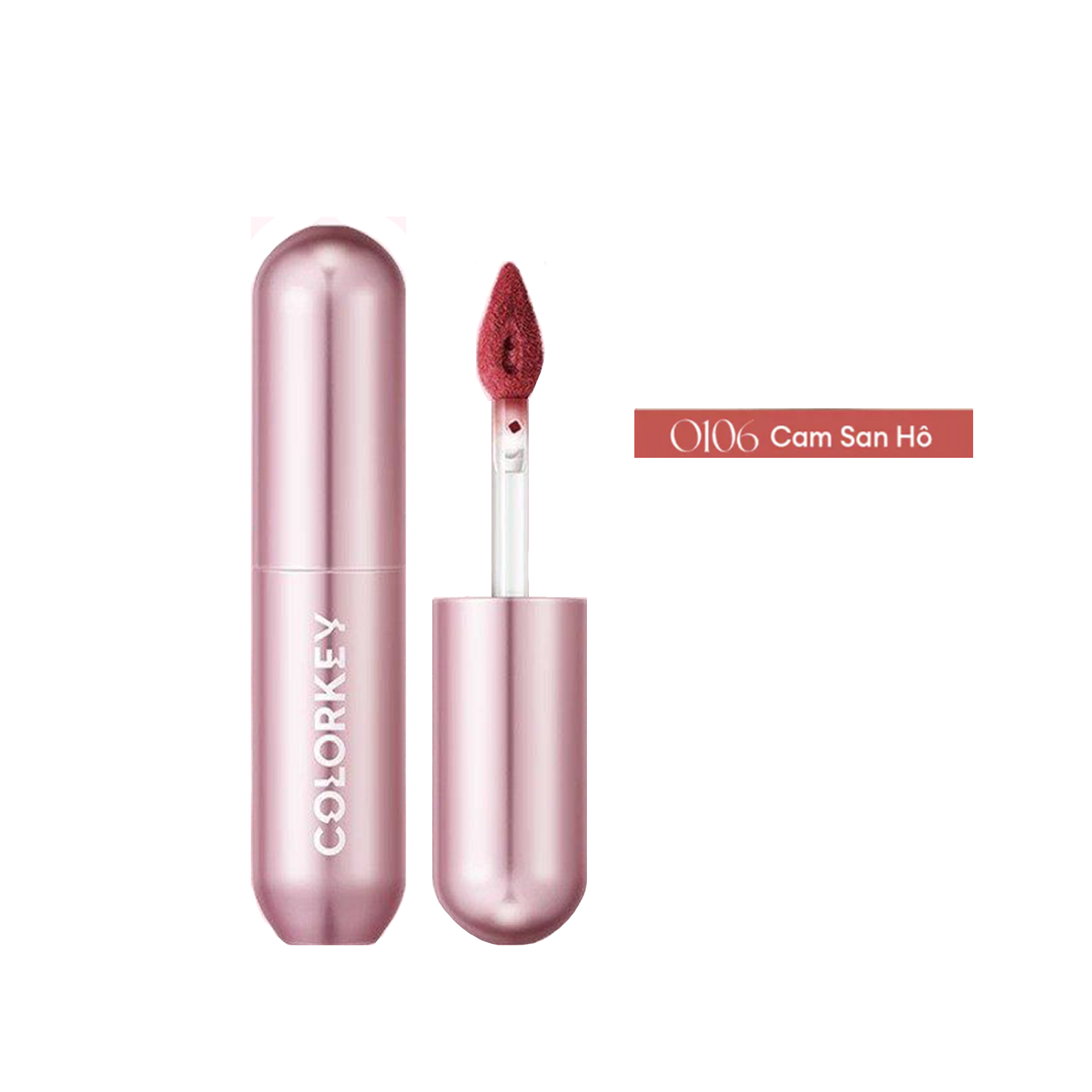 Son Bùn COLORKEY Mousse Matte Lip Mud #O106 Citrus Breeze | 2g
