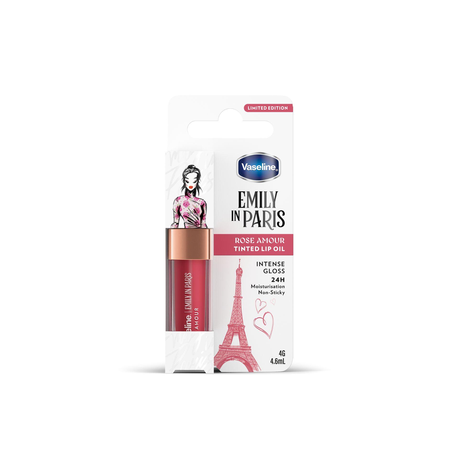 Son Dưỡng Có Màu VASELINE Emily In Paris Rose Amour Tinted Lip Oil | 4.6ml