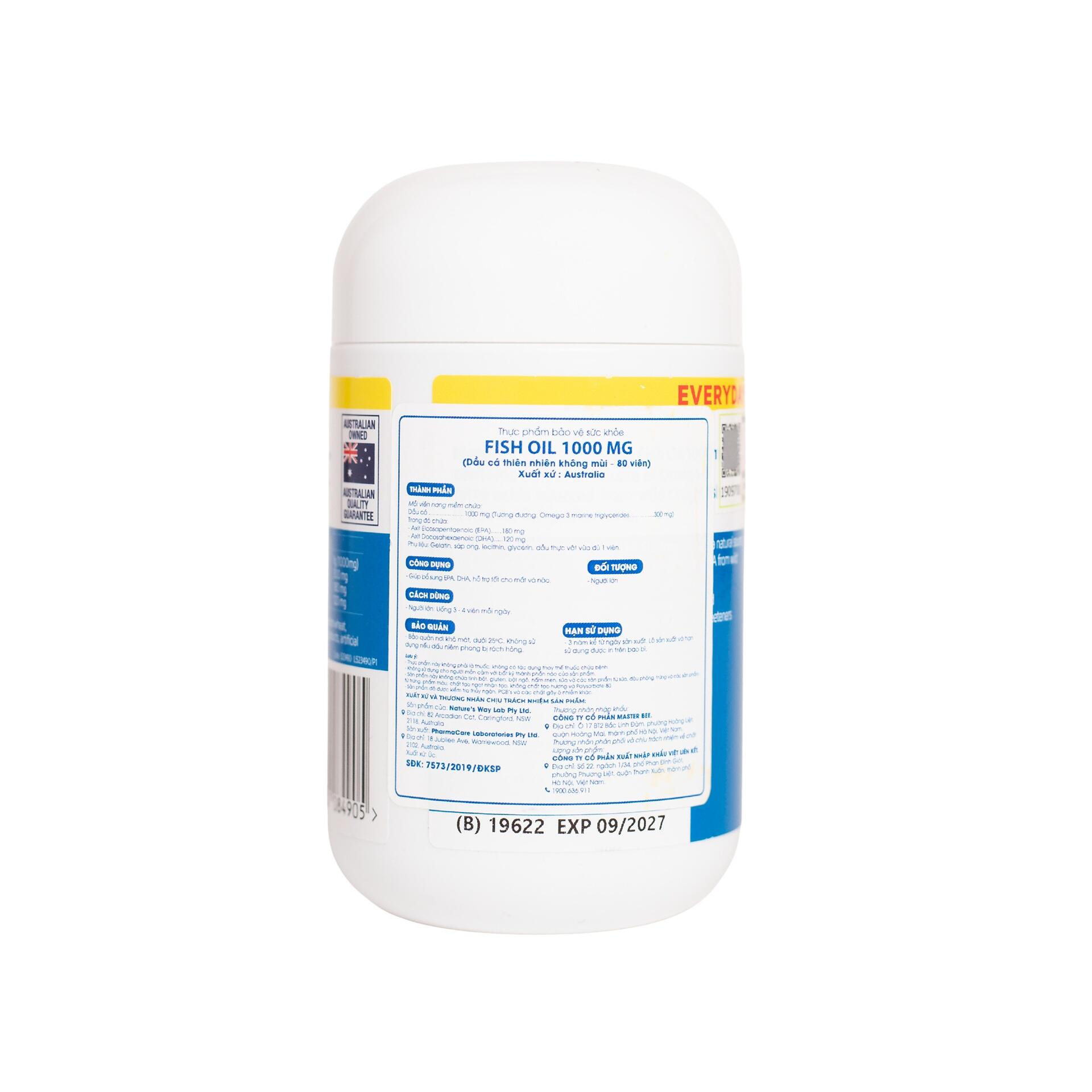 Vui lòng tham khảo thông tin trên bao bì sản phẩm