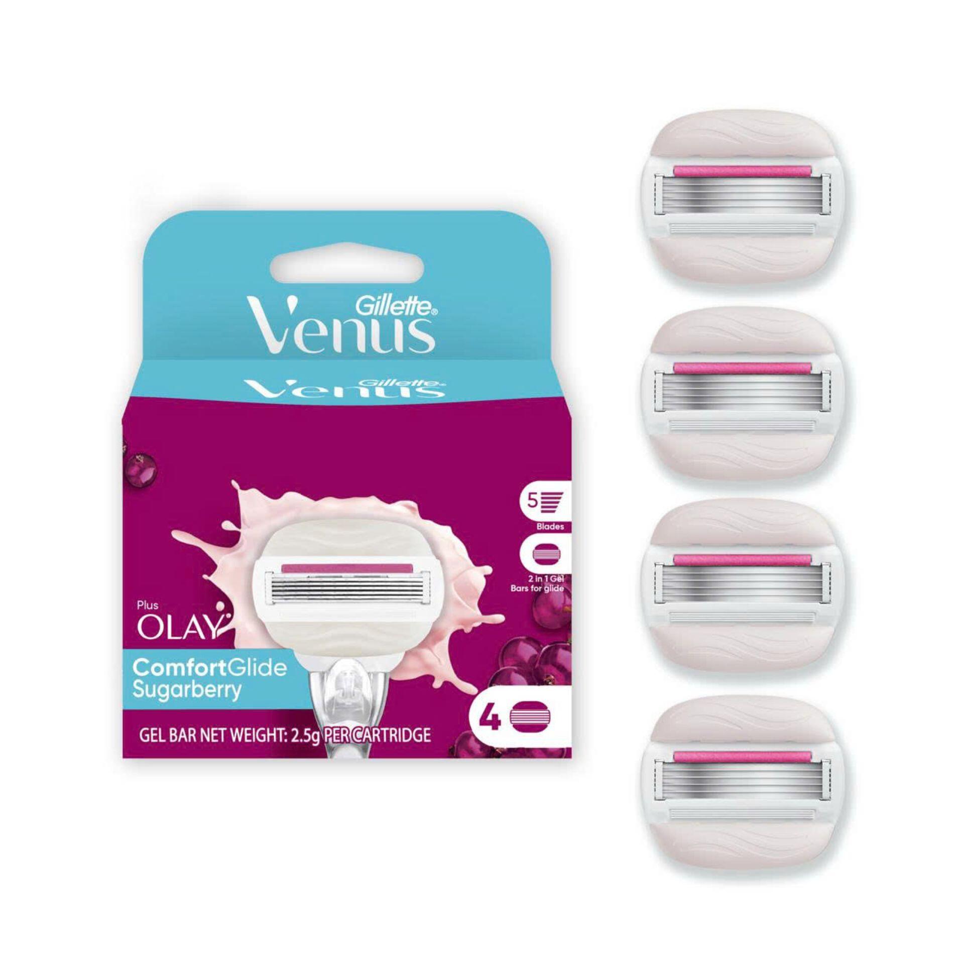 Đầu Dao Cạo Với Dải Bôi Trơn GILLETTE Venus ComfortGlide Sugarberry 