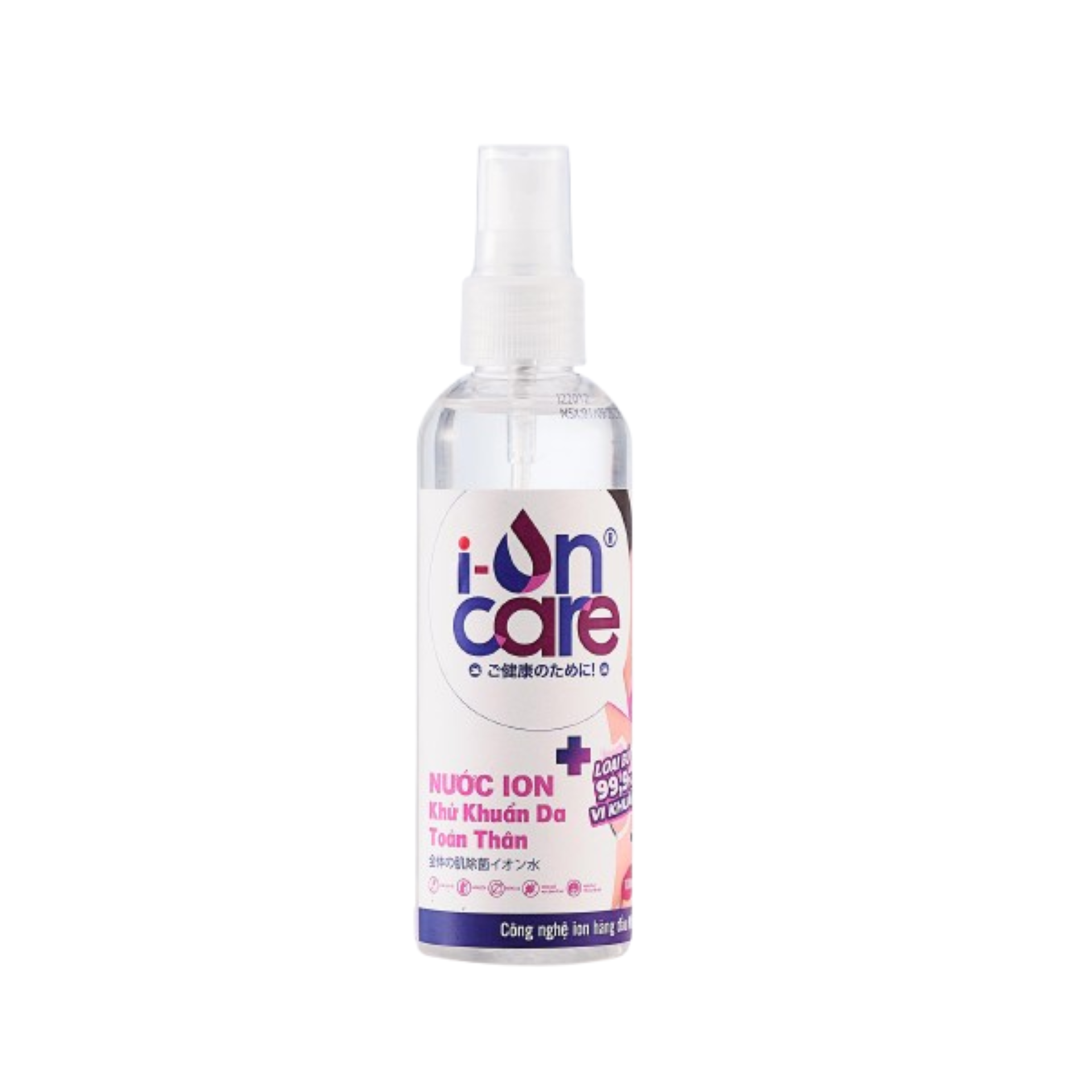 Nước IONCARE Khử Khuẩn Toàn Thân | 100ml
