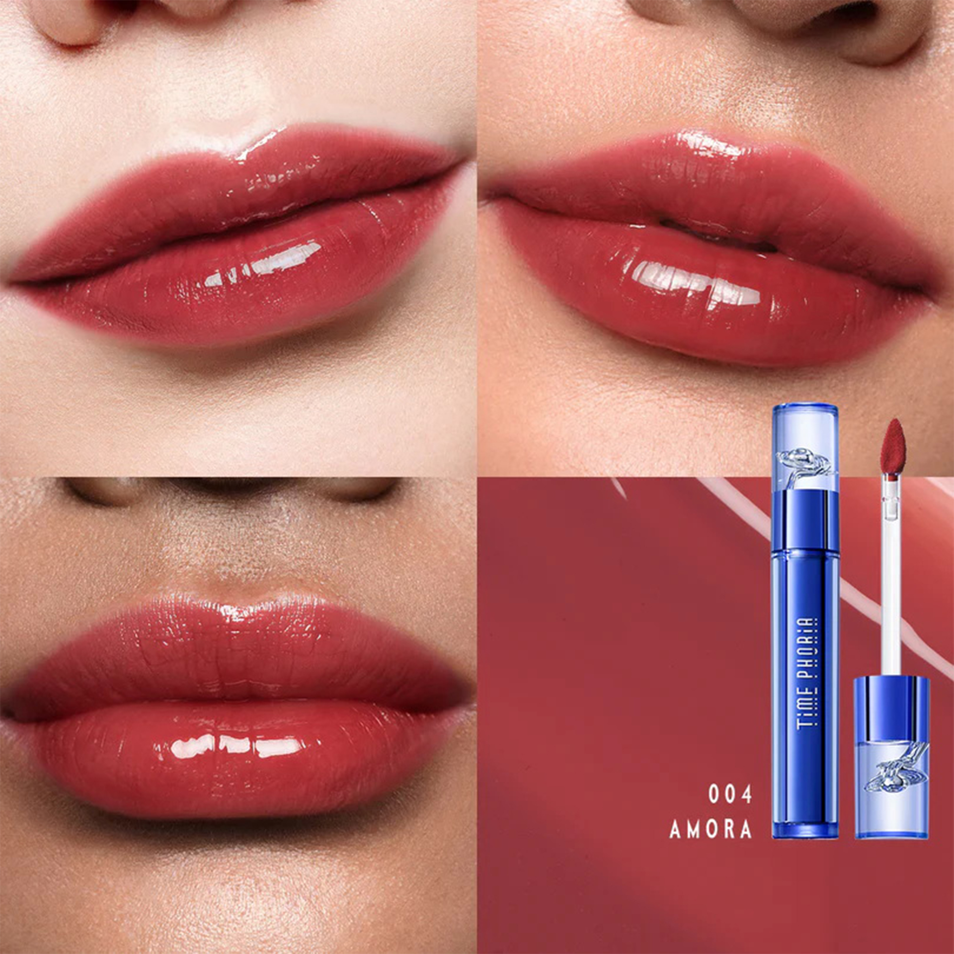 Chất son hybrid: Kết hợp giữa lớp son bóng (glossy) căng mọng ban đầu và lớp tint lì bền màu bên dưới.